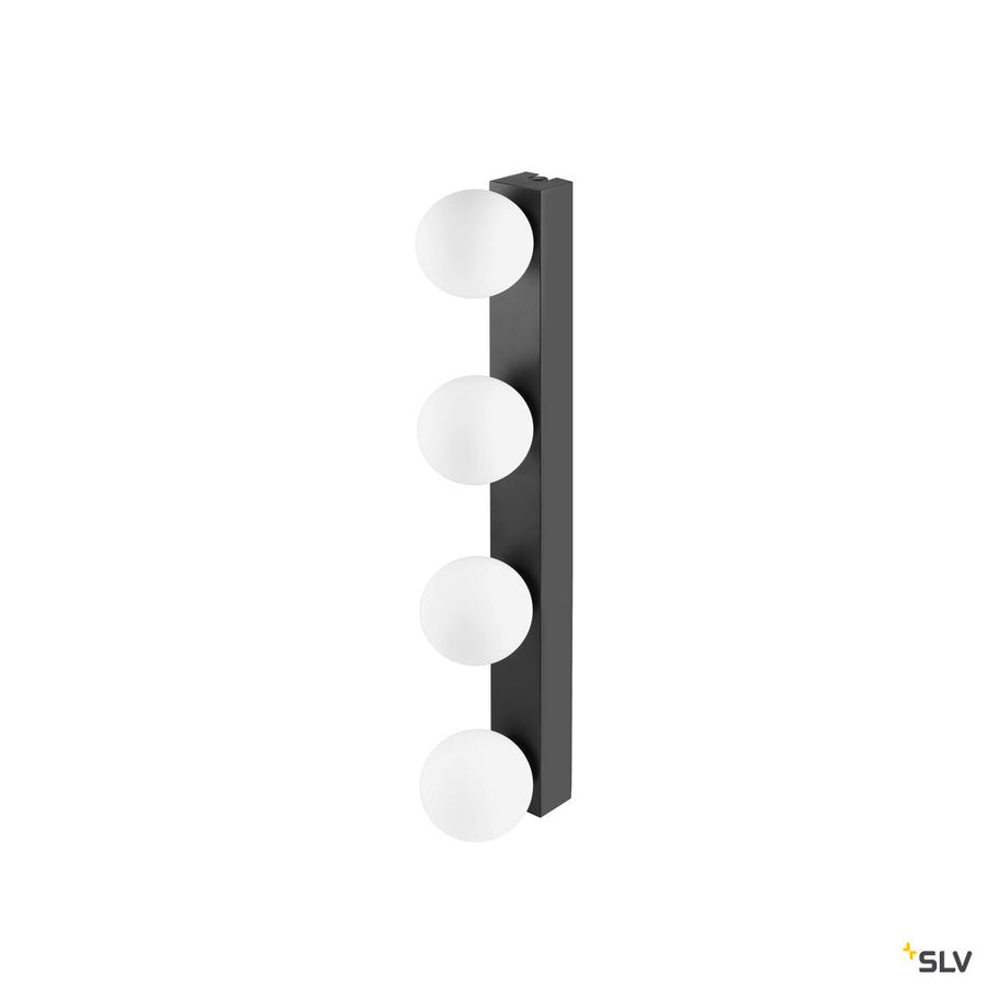 Applique murale SUN noire, L 64 cm
