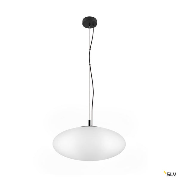 Suspension Olypso noire, Ø 50 cm