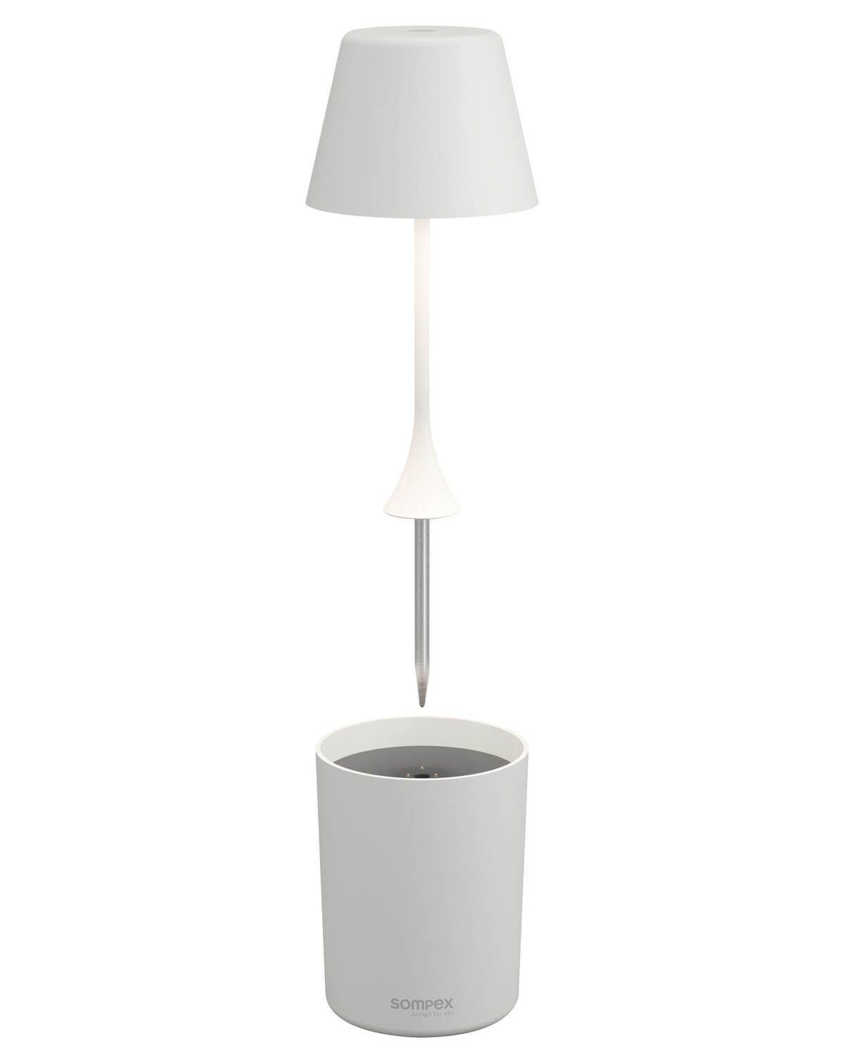 Lampe extérieure Peeky blanche