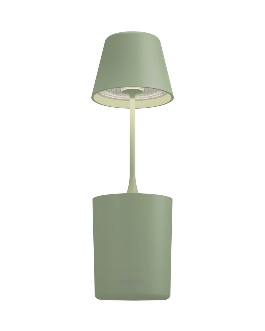 Lampe extérieure Peeky vert olive