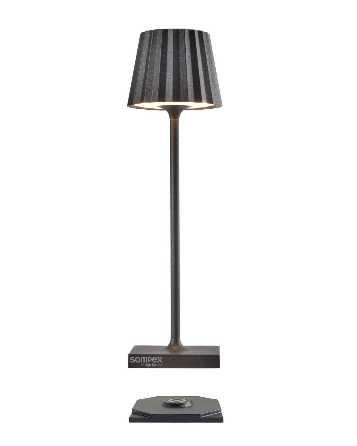 Lampe à poser sans fil Troll Nano anthracite