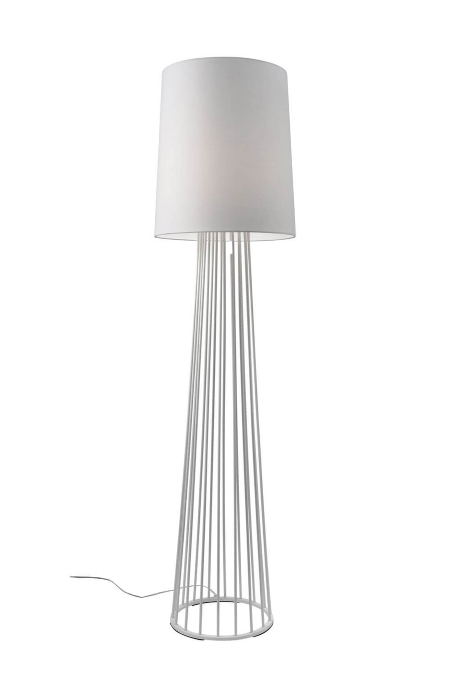 Lampadaire Mailand blanc