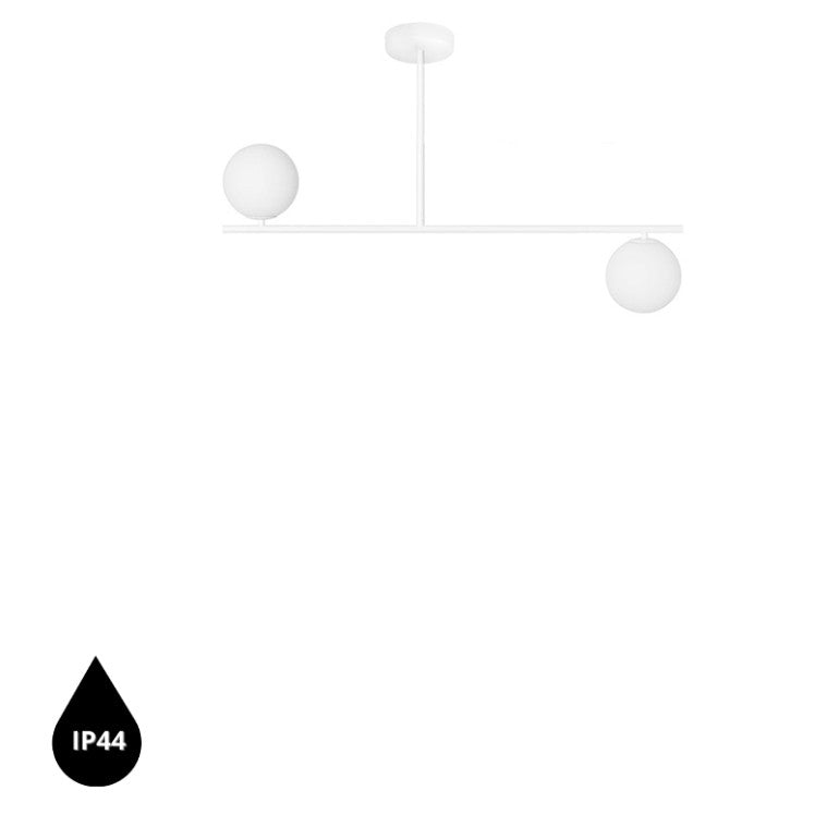 Suspension luminaire SUGURI C IP44 Blanc S
