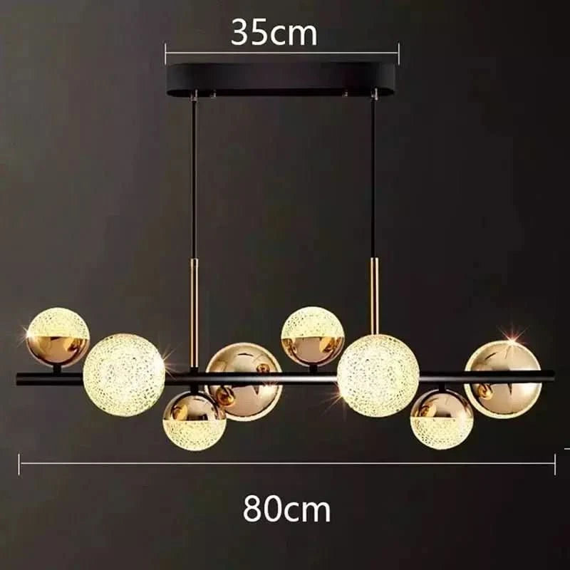 Schéma de dimensions indiquant 80 cm de longueur totale et 35 cm de base.