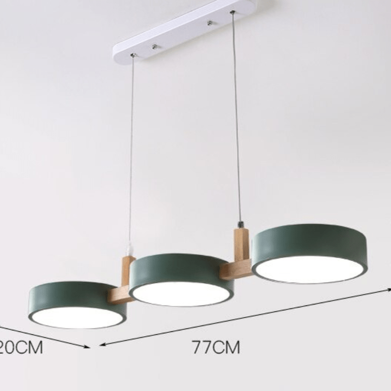 Suspension Luminaire Style Industriel | Xali - Designix Suspension Luminaire Vert