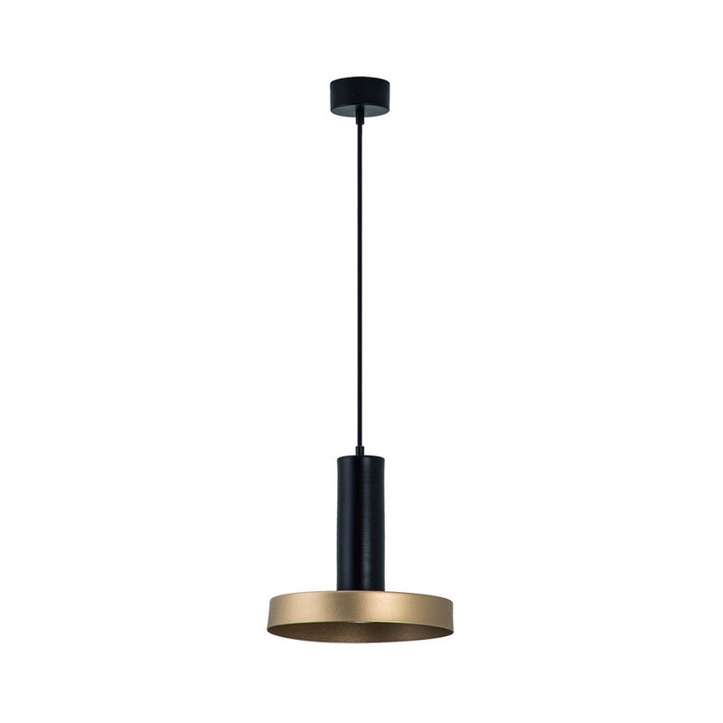 Suspension ZAMBELIS D240 GU10 DESIGN Noir Sable Sans Source 22178