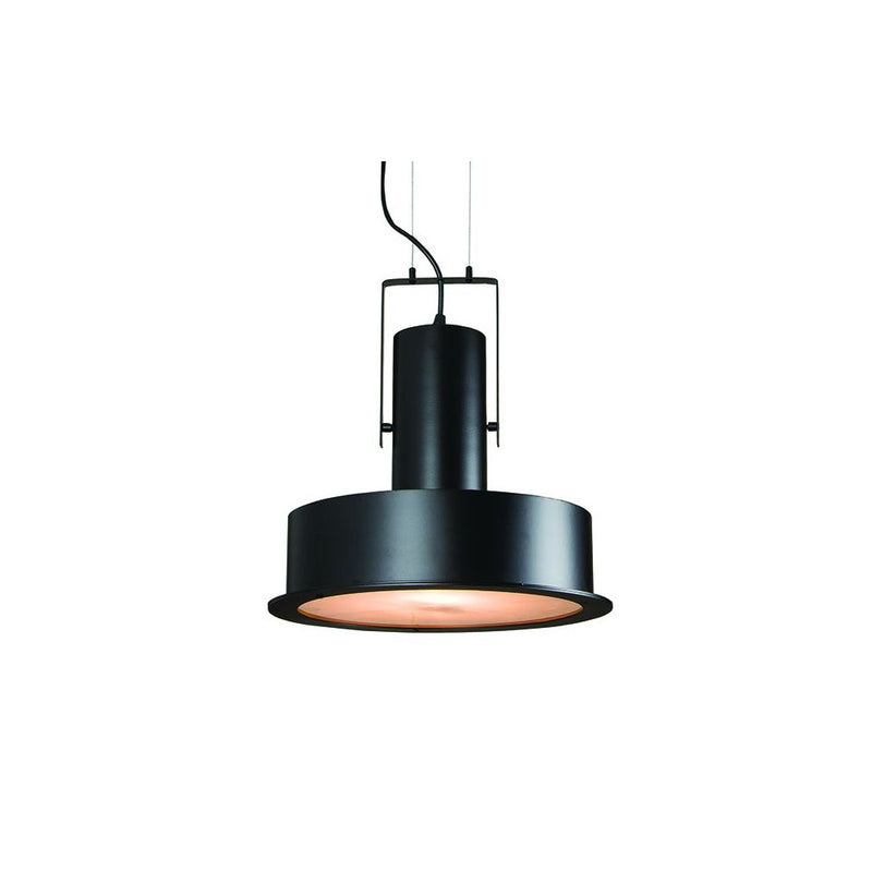 Suspension ZAMBELIS D350 E27 DESIGN Noir Mat Sans Source 1644