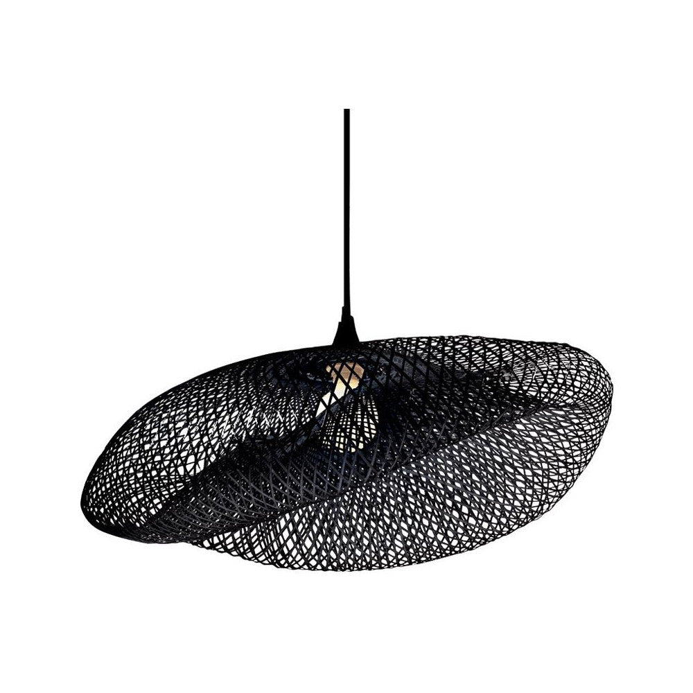 Suspension ZAMBELIS E27 DESIGN Noir Sans Source 19108