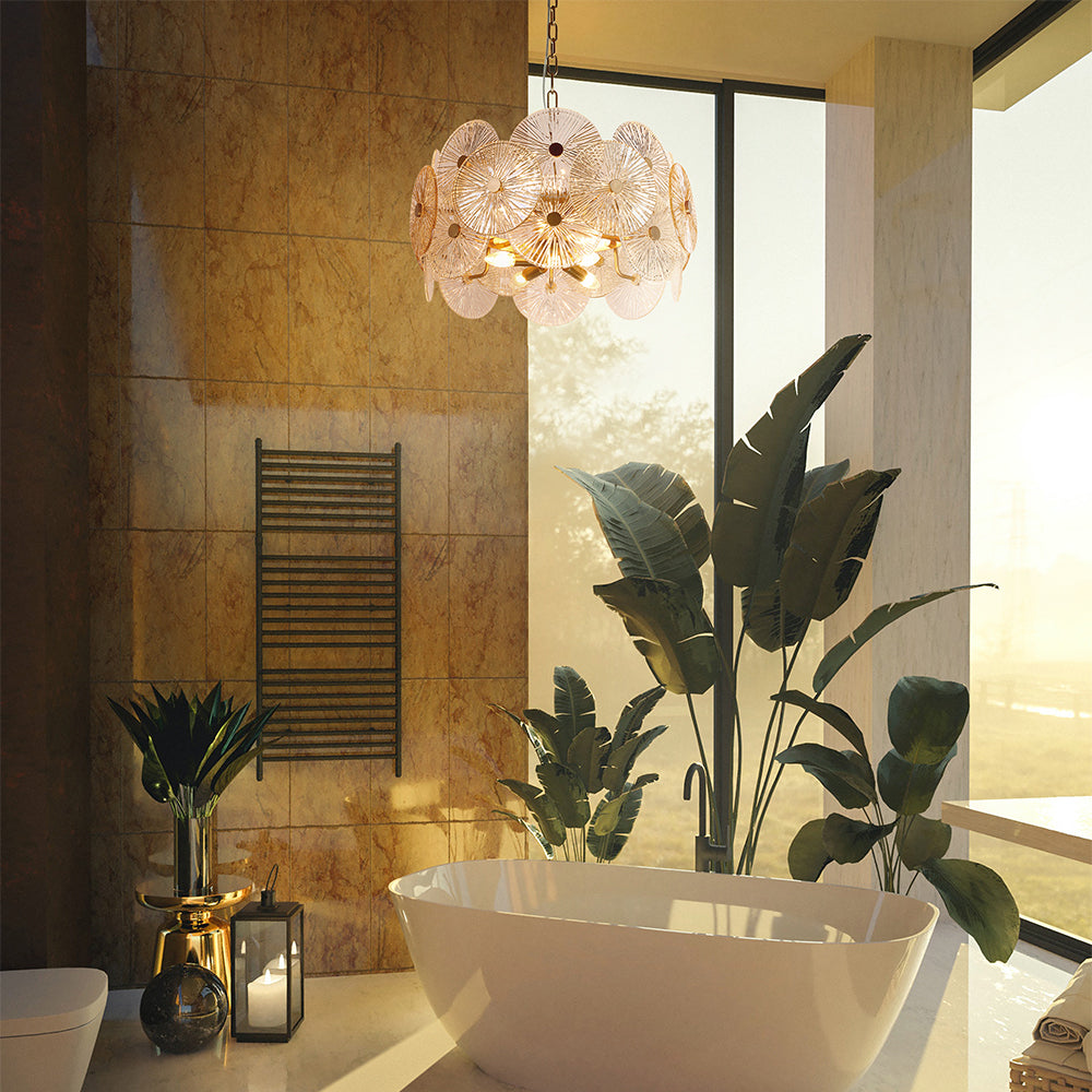 Aster Suspension luminaire doré