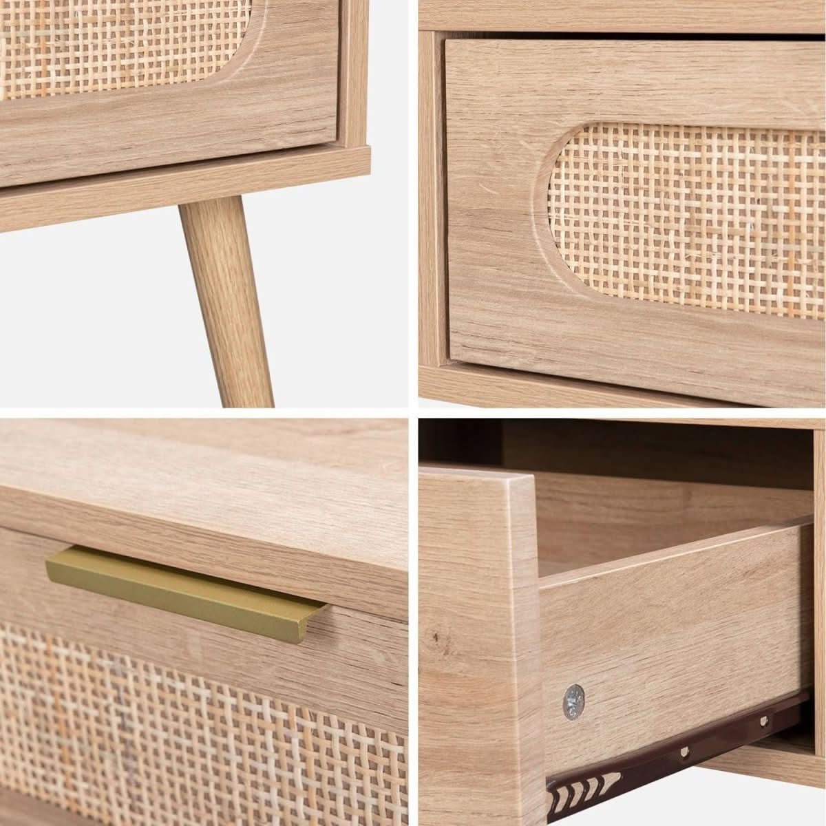 Table Basse Cannage Scandinave | Uni - Designix Table Basse