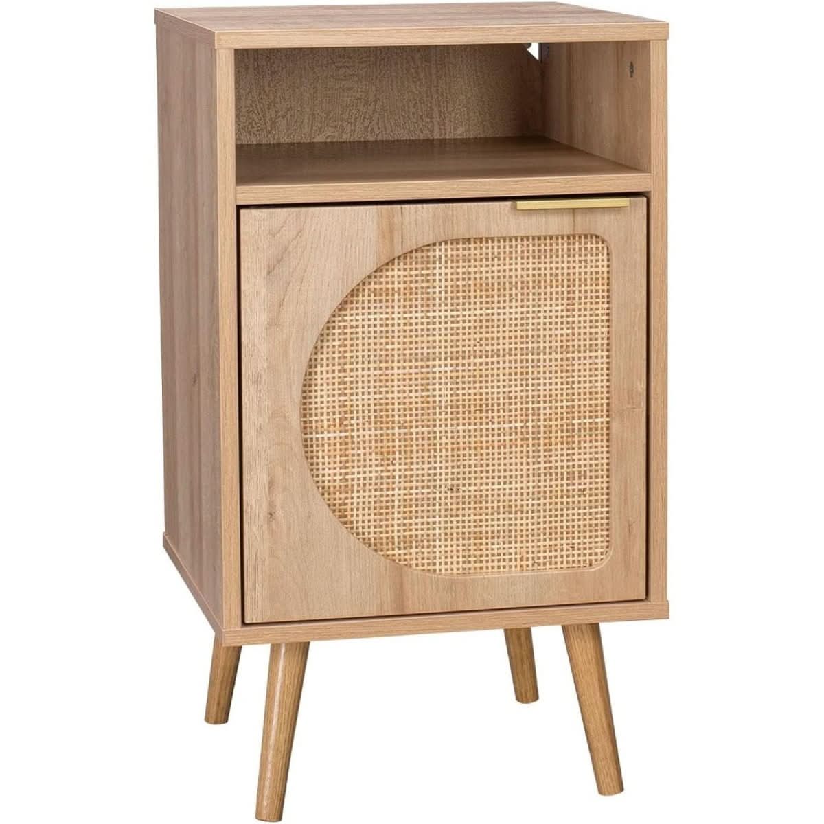 Table Chevet Bois Cannage | Urbain - Designix Table de Nuit