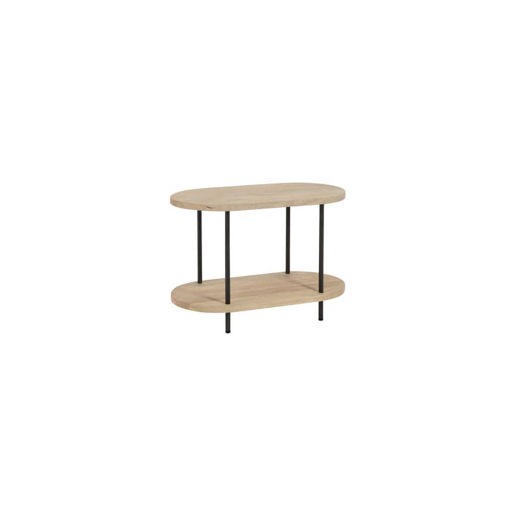 Table d'appoint bois manguier et fer - Designix