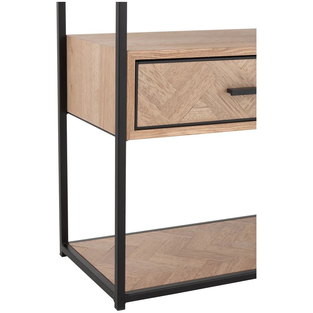 Table Zigzag Bois Métal - Designix
