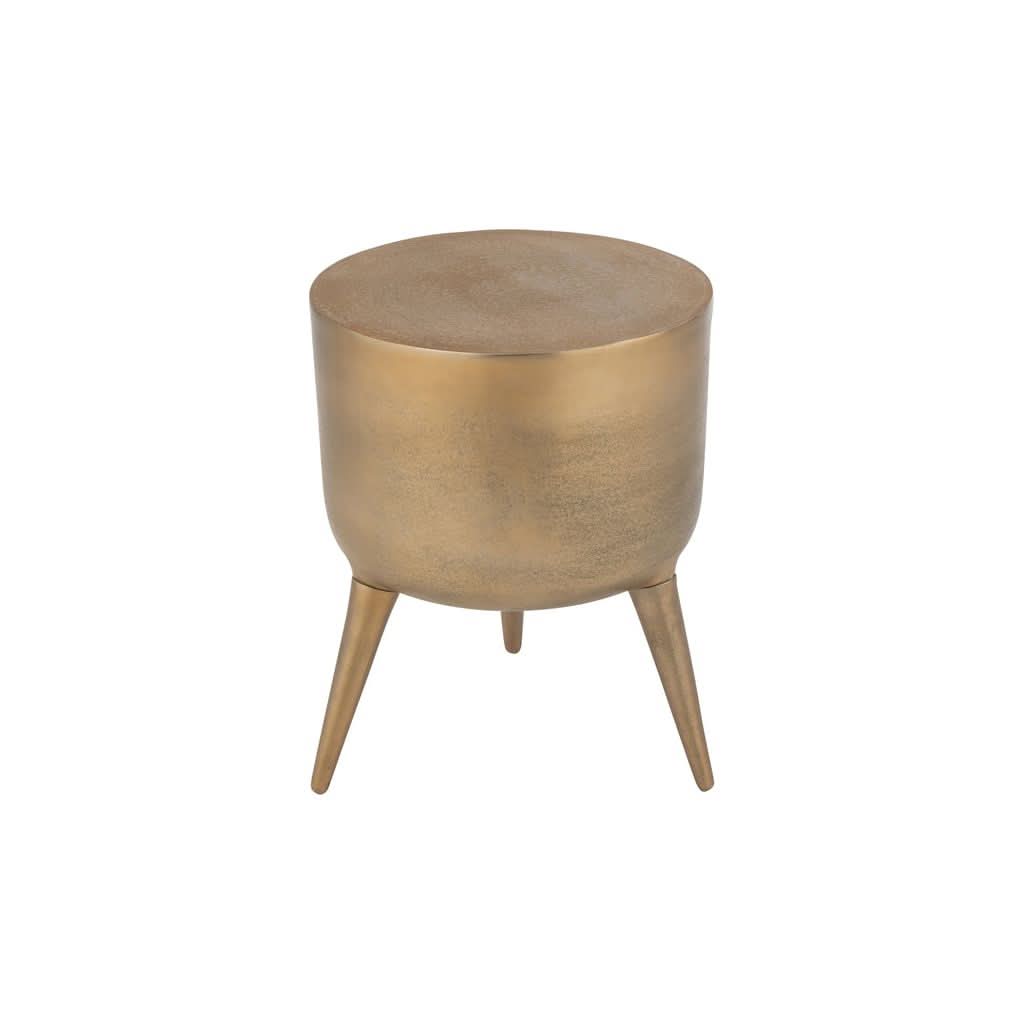 Tabouret Aluminium Doré Design - Designix