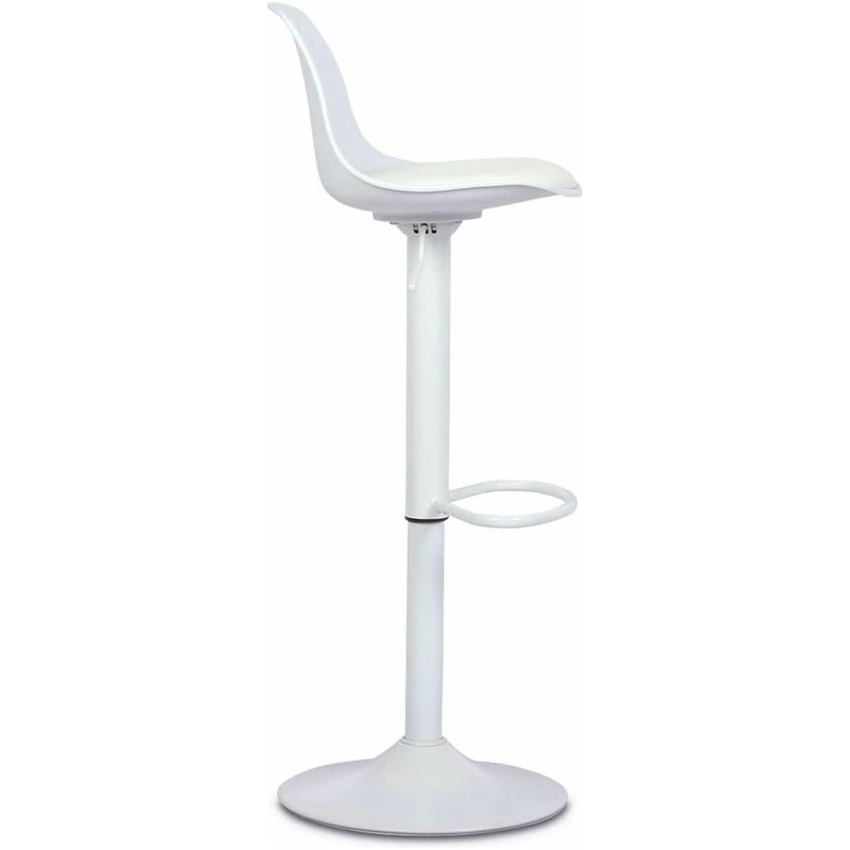 Tabourets Bar Simili Cuir Réglables | Oasis - Designix Tabouret