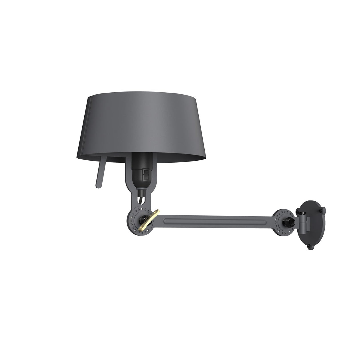 Applique liseuse Bolt Underfit Gris nuit Avec câble Simple