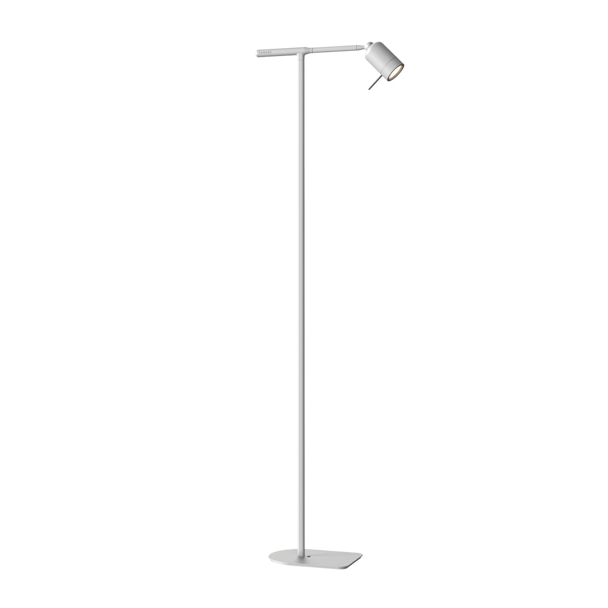 Lampadaire nomade LED One+ droit Gris métal