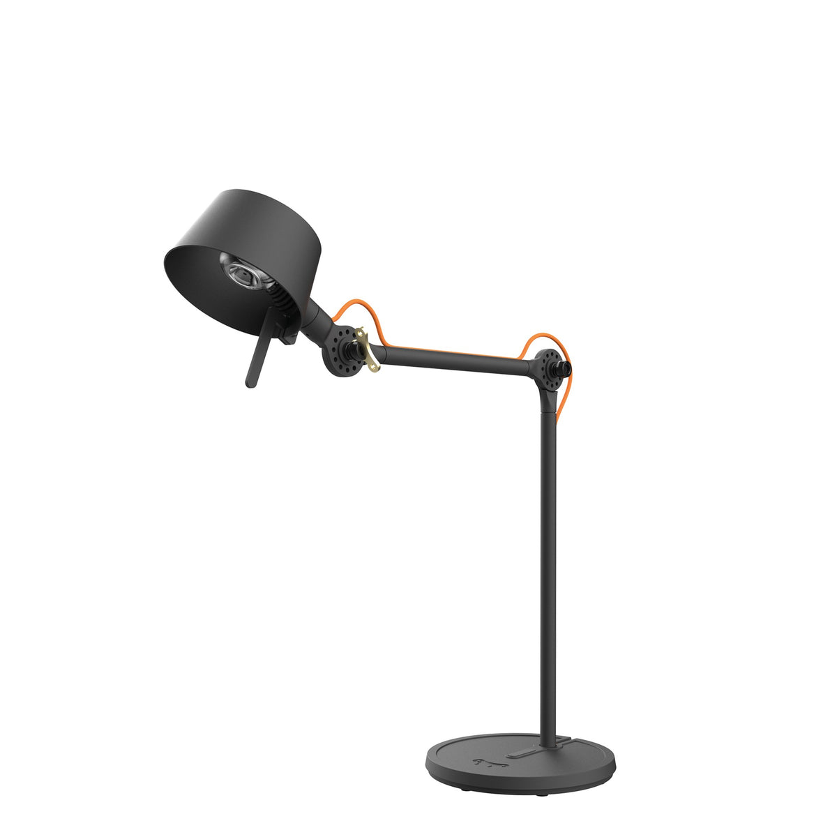 Lampe de bureau LED Bolt10 Noir Orange