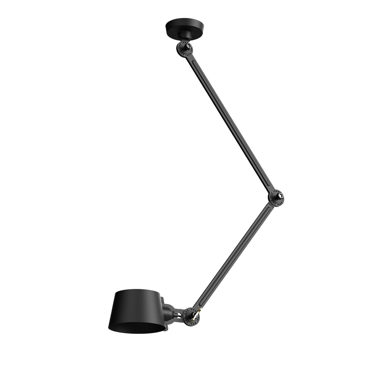 Plafonnier Bolt 2 bras Sidefit Noir fumé