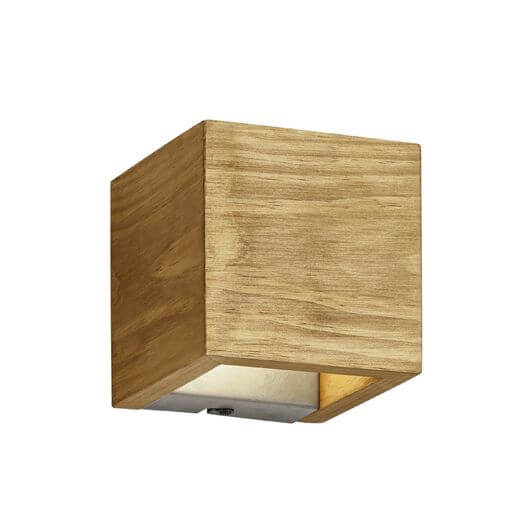 Applique murale Brad bois, L 11 cm