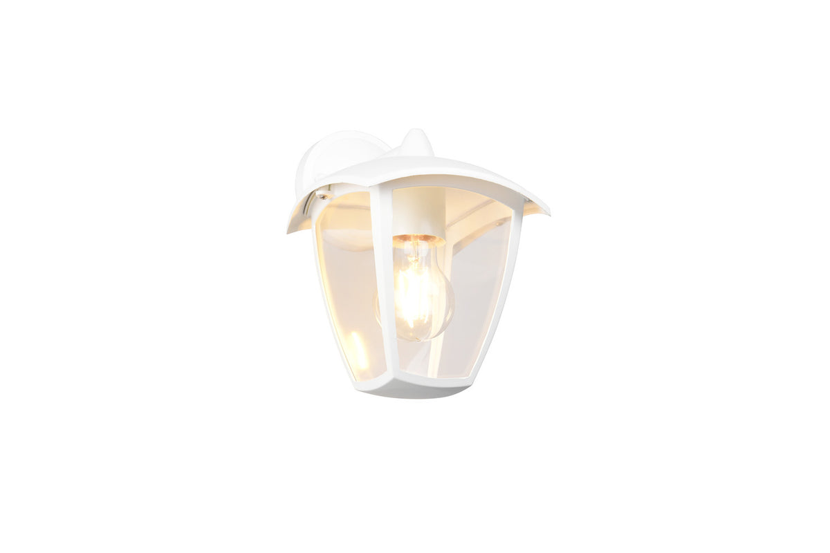 Applique extérieure Venta blanche mat, H 24 cm (263260131)