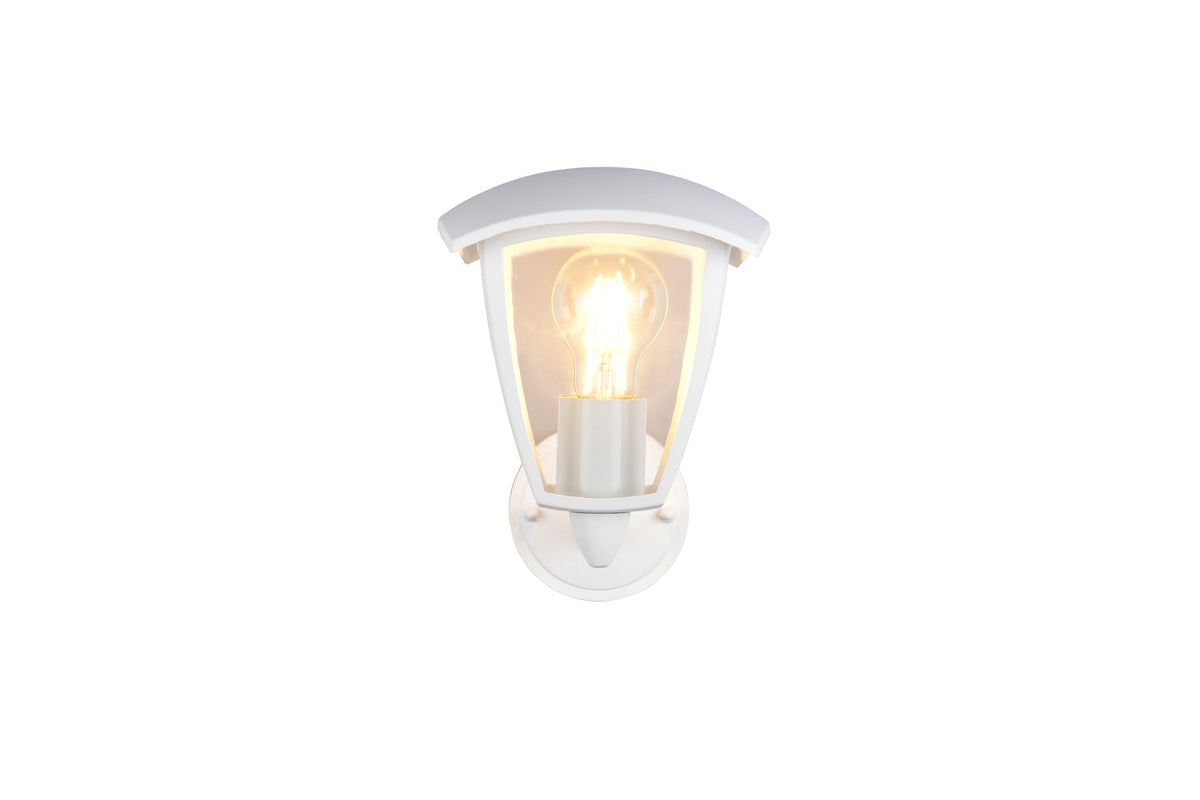 Applique extérieure Venta blanche mat, H 24 cm (263260231)