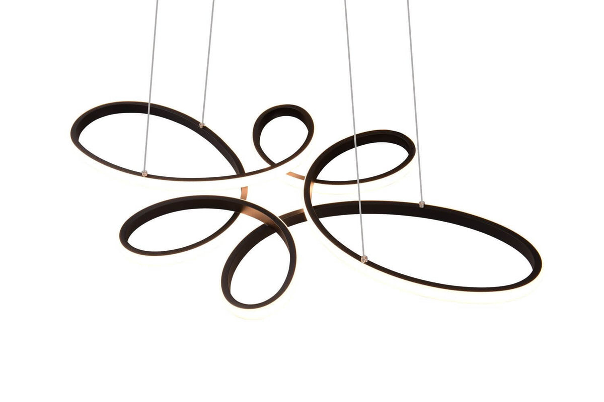 Suspension Fly noire mat