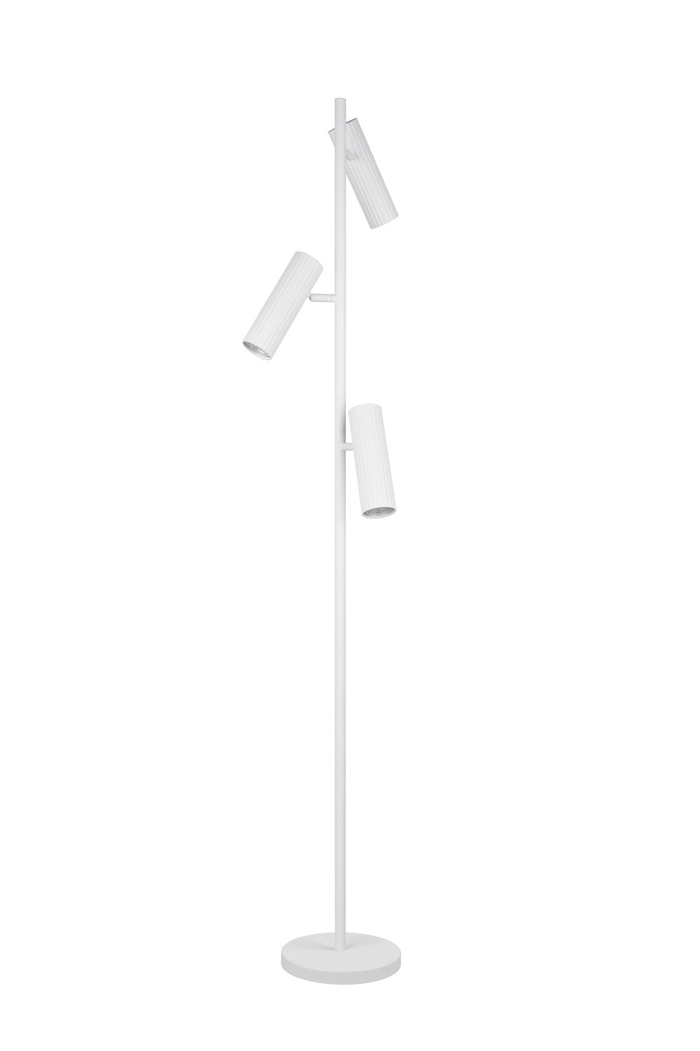Lampadaire Soka 3 lumières blanc mat