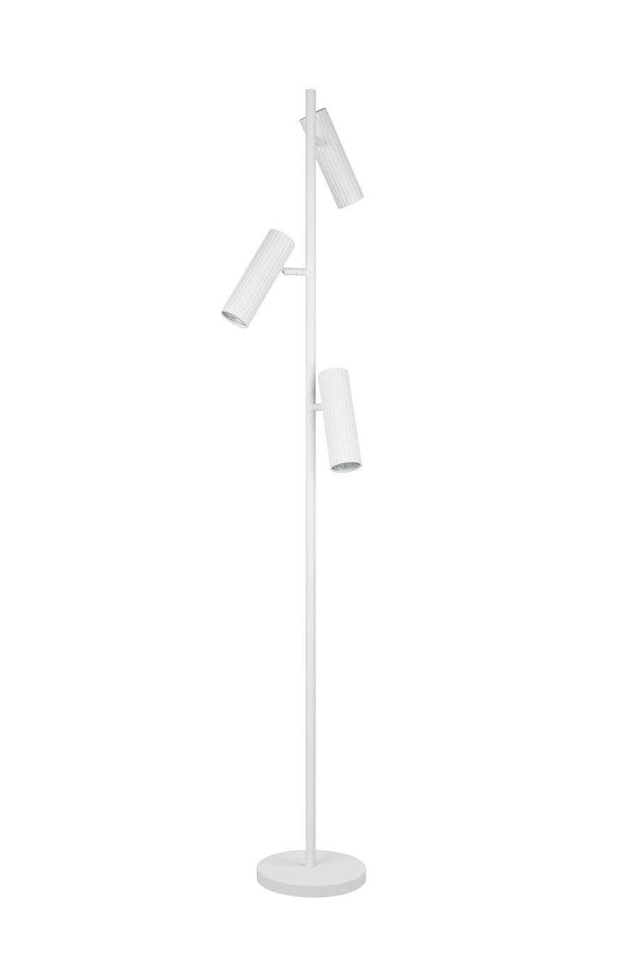 Lampadaire Soka 3 lumières blanc mat