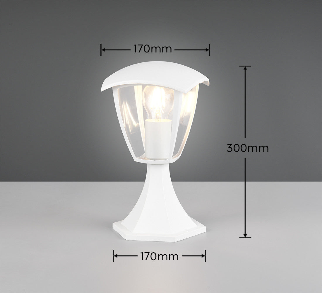 Luminaire extérieur Venta blanc mat