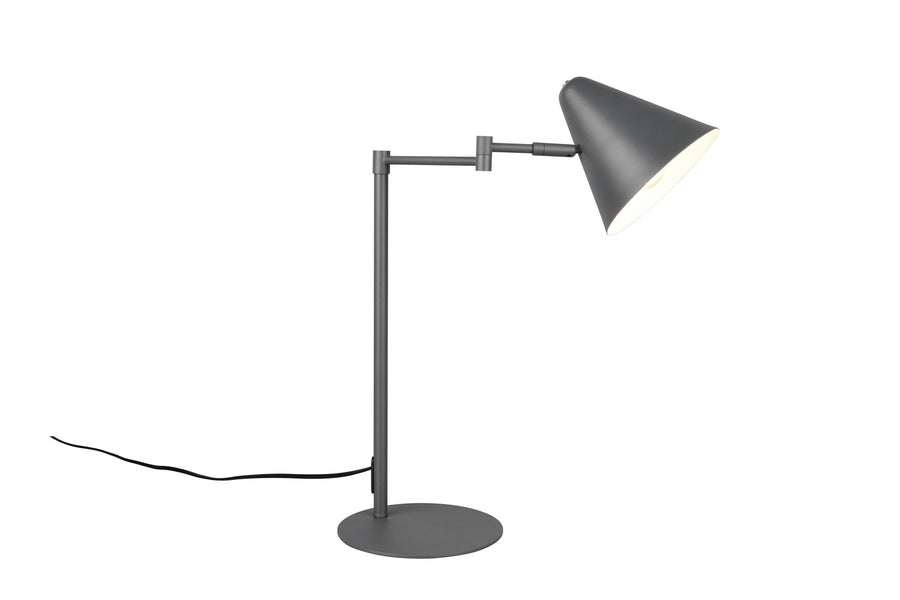Lampe à poser Cosima anthracite