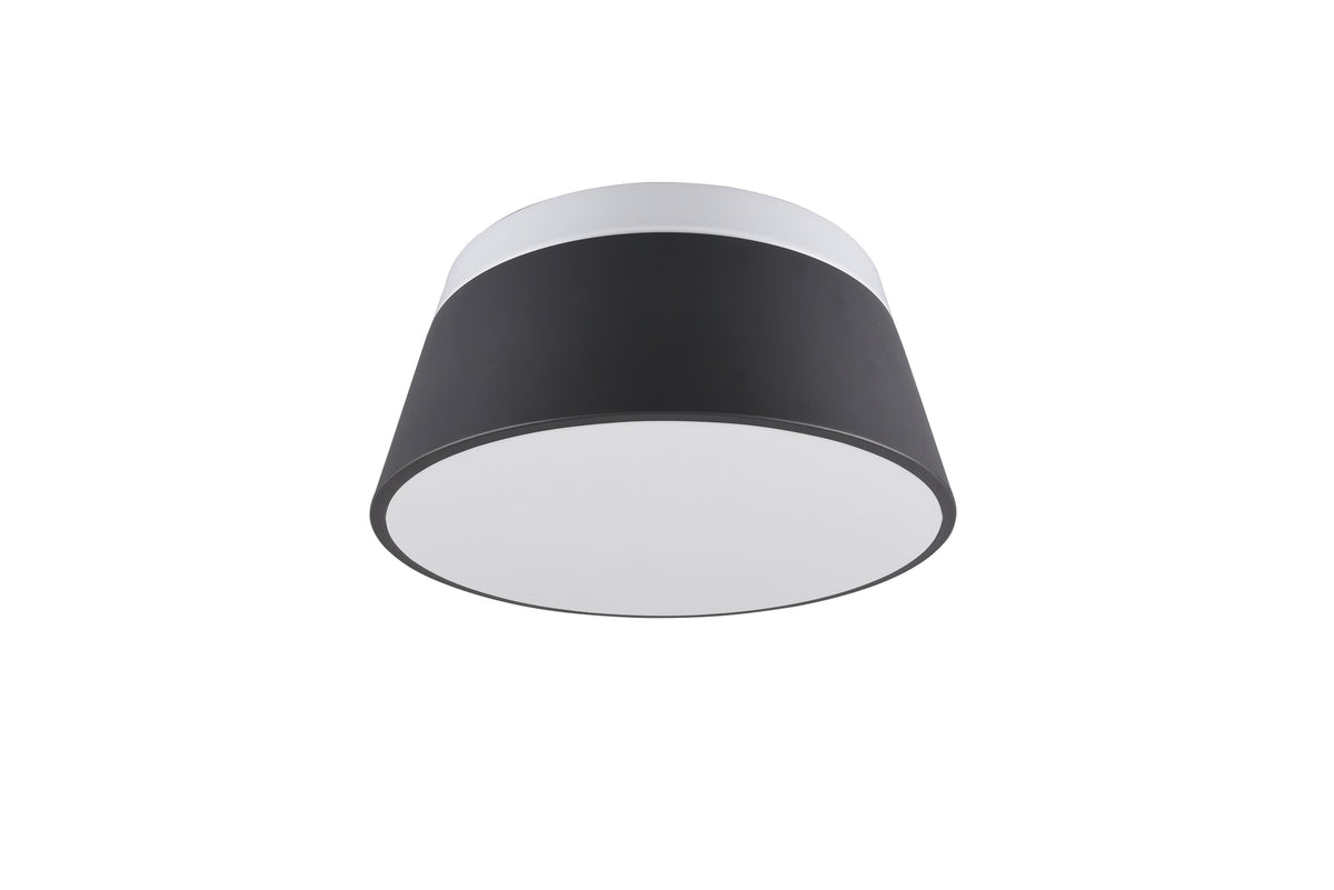 Plafonnier Baroness 3 lumières anthracite
