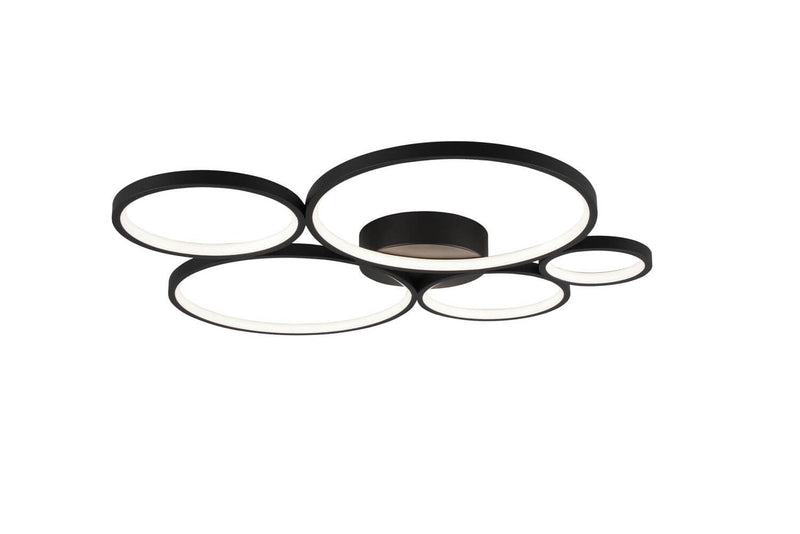 Luminaire plafonnier | Rondo Noir L 59 cm