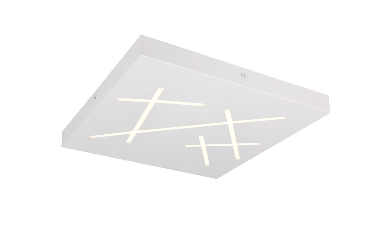 Plafonnier Snip blanc mat