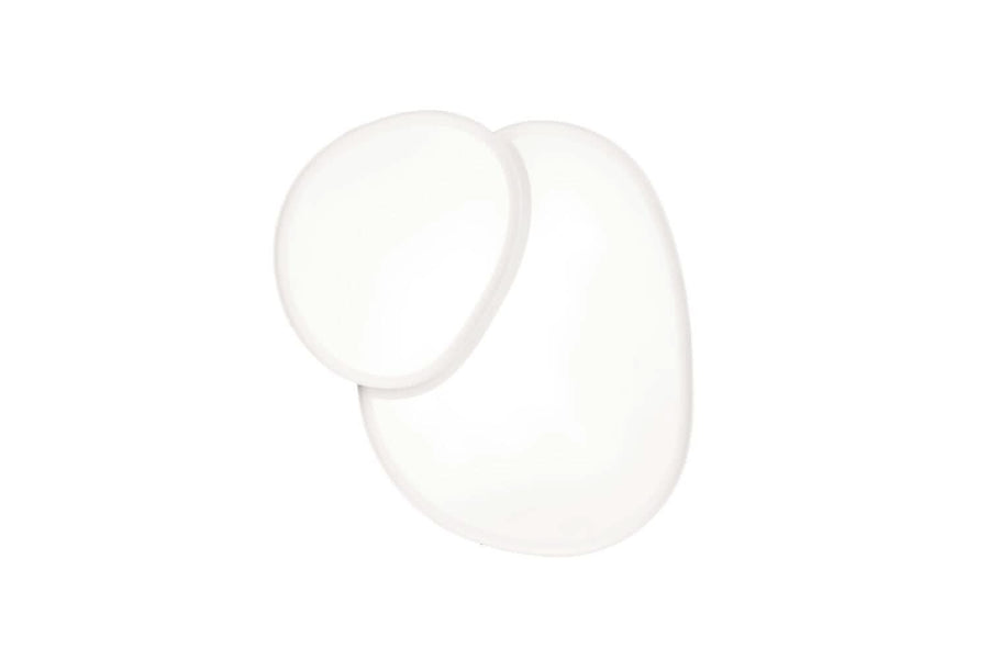Plafonnier Rise blanc mat, L 43,5 cm