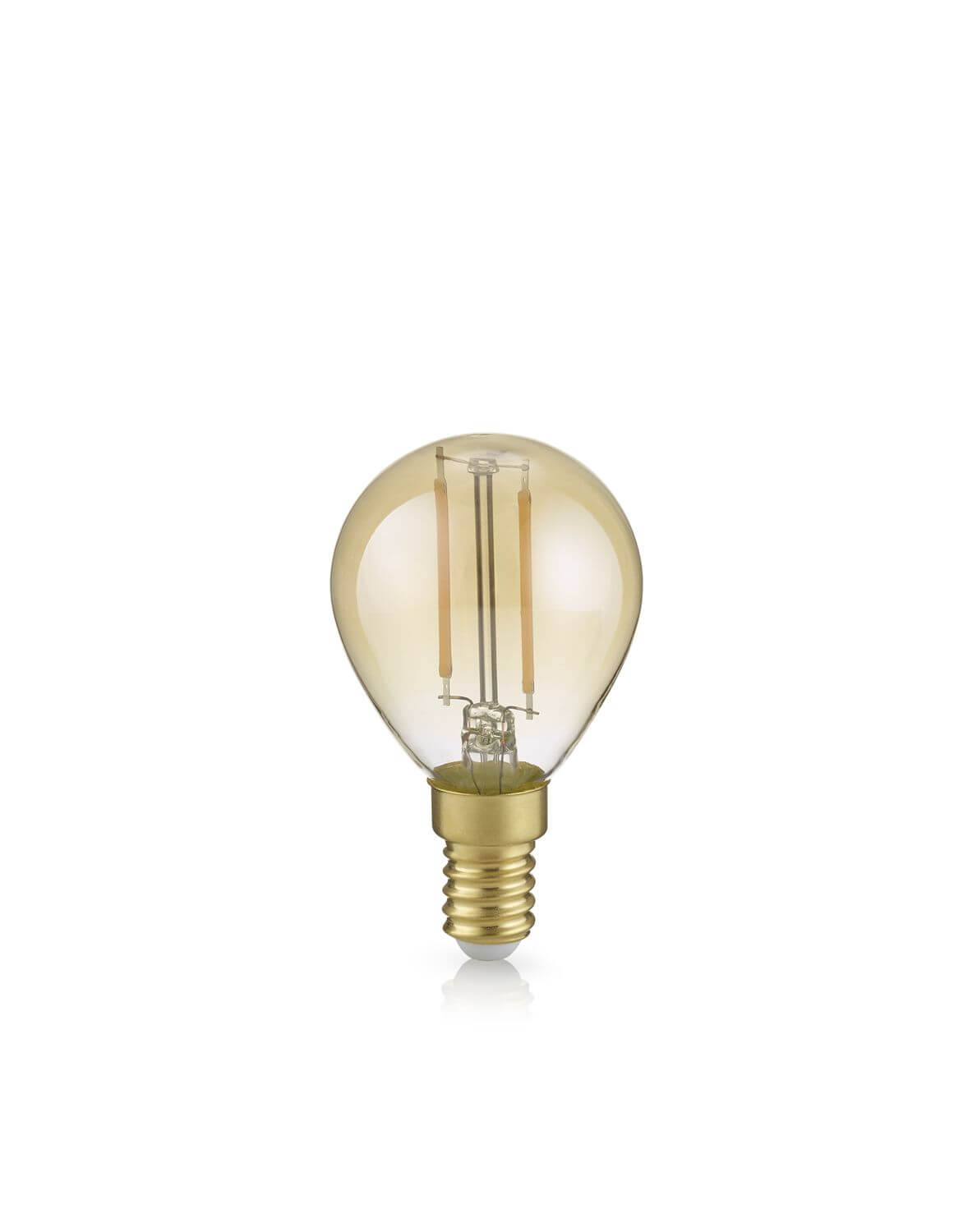 Ampoule LED E14 sphérique ambrée, 2 W | Trio