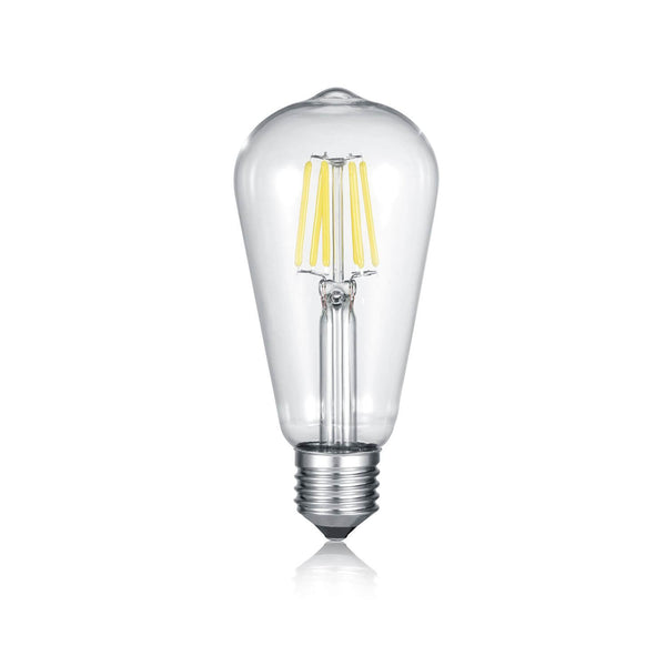 Ampoule LED E27 standard transparente, 7 W | Trio