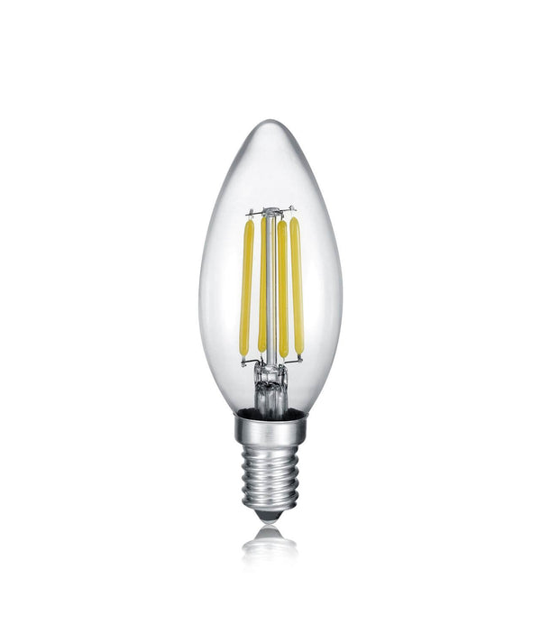Ampoule LED E14 flamme transparente, 4 W | Trio (989-4470)
