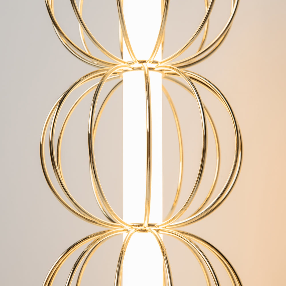 Golden Cage Applique Murale doré