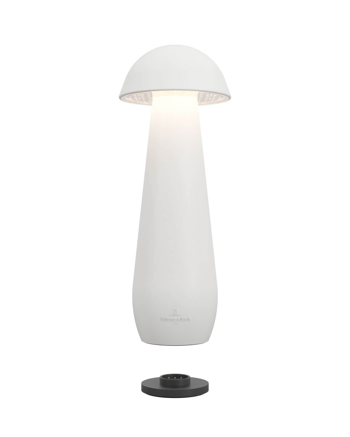 Lampe extérieure Modena blanche, L 21 cm