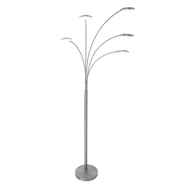 Moderne Stehlampe aus Metall