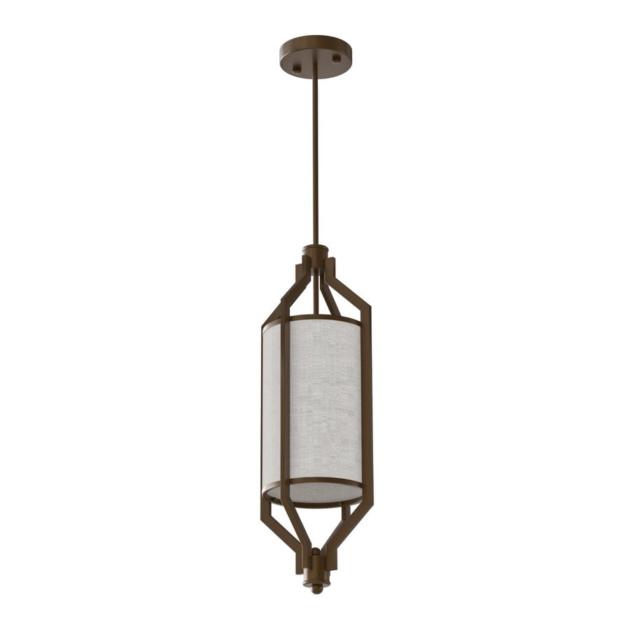 Suspension Zundo 20, abat-jour tissu