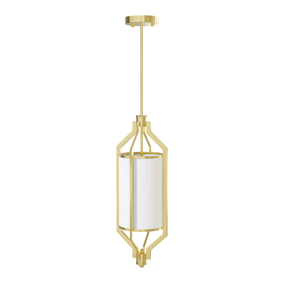 Suspension Zundo 20, abat-jour tissu
