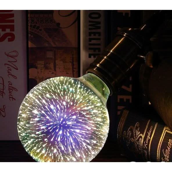 Ampoule LED Art 3D | Rave - Designix Ampoules LED Ronde