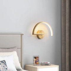 Moderne minimalistische Nachttischlampe | Xaro