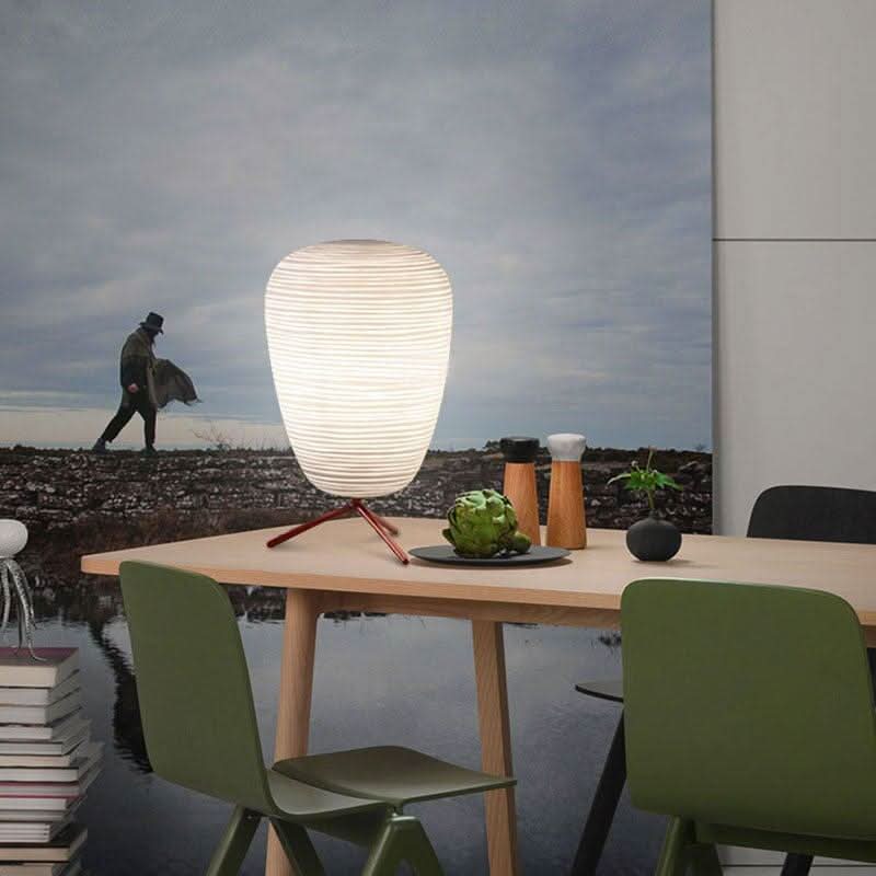 Japanische Nachttischlampe | Leuchtender Charme