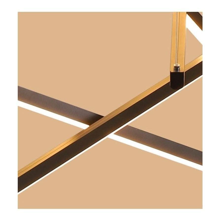 Lustre Chic et Moderne | Lueur Fluxion - Designix Lustre 9 Branches Blanc Chaud