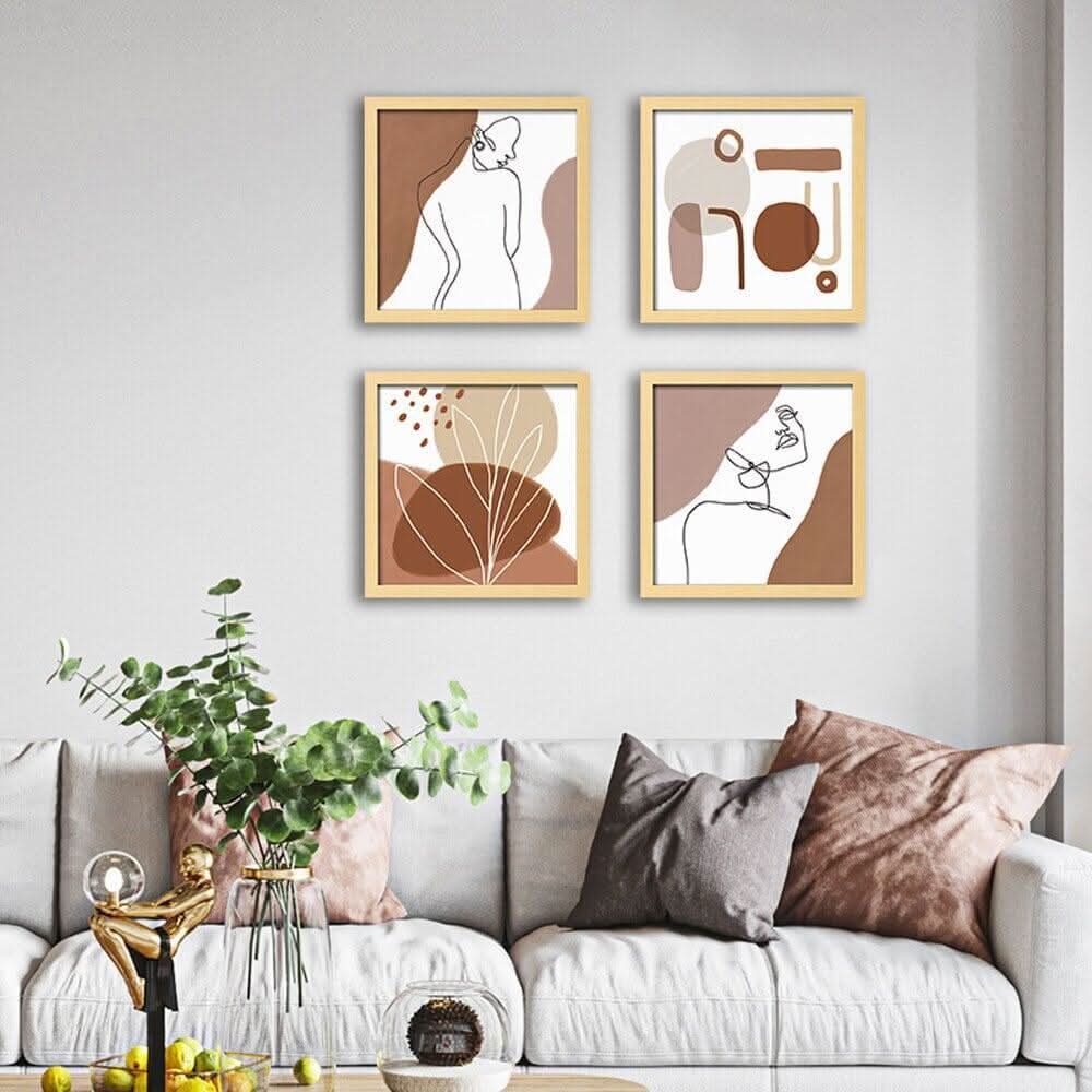 Posters Muraux | Fusion Abstraite - Designix Posters