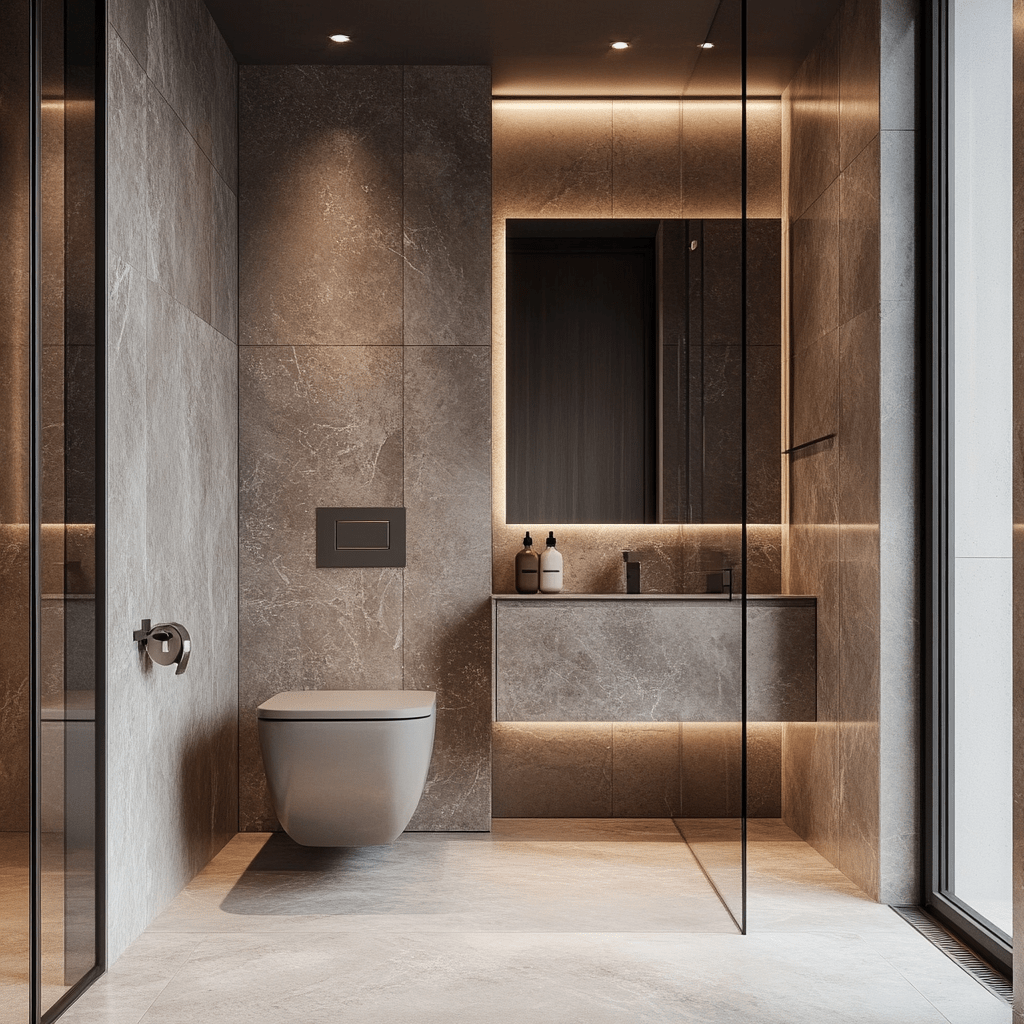 5 Tipps zur Abtrennung des WCs im Badezimmer