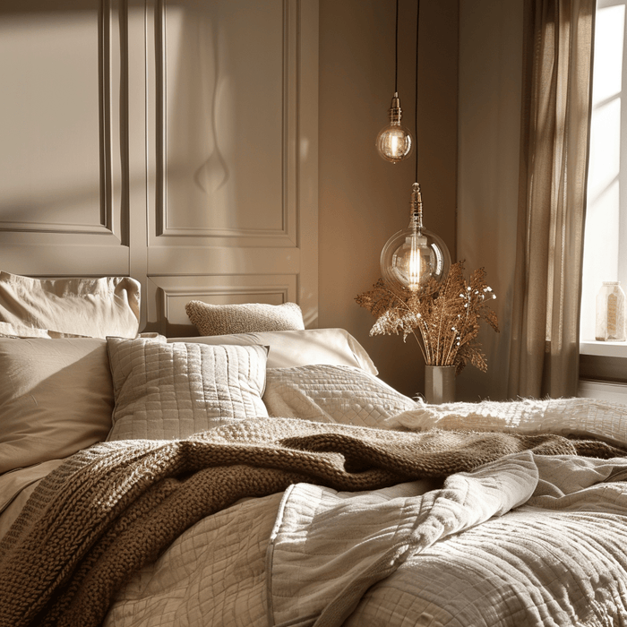 Wie dekoriert man ein gemütliches und behagliches Schlafzimmer?